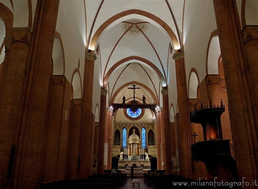 Pavia (Italy) - Interiors of the Church of Santa Maria del Carmine